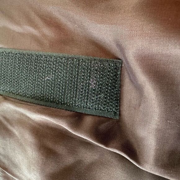 Elliott Lauren pink and brown wrap skirt with fringe. Size 6 - Picture 6 of 13